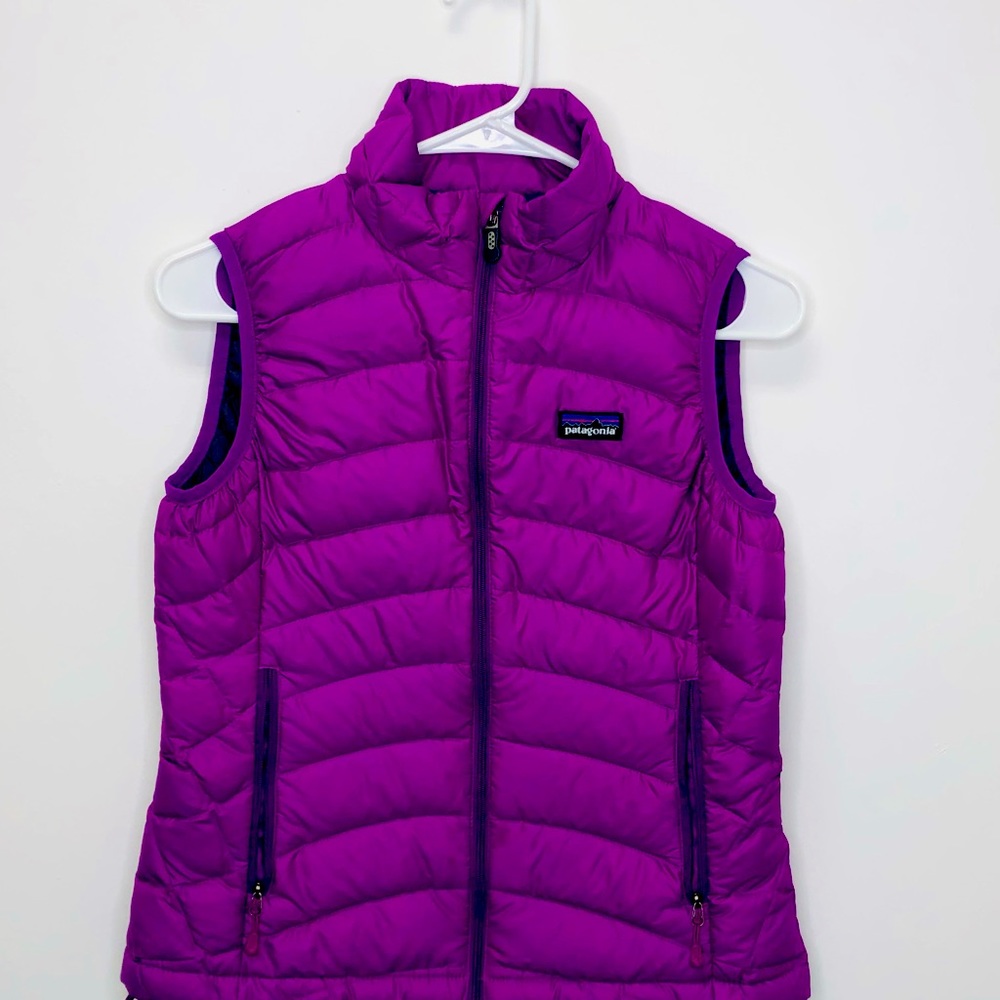 Purple Patagonia vest